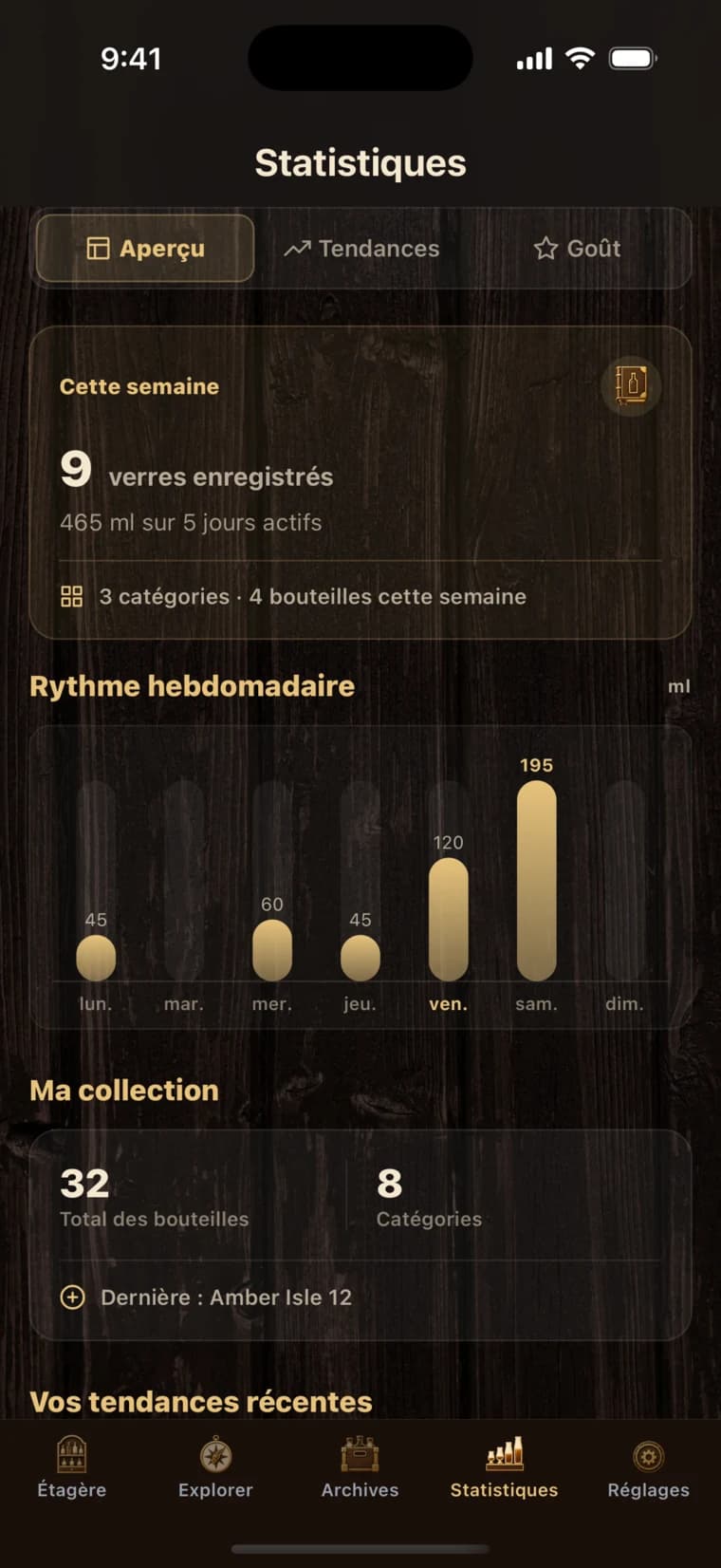 BarShelf app screen 4